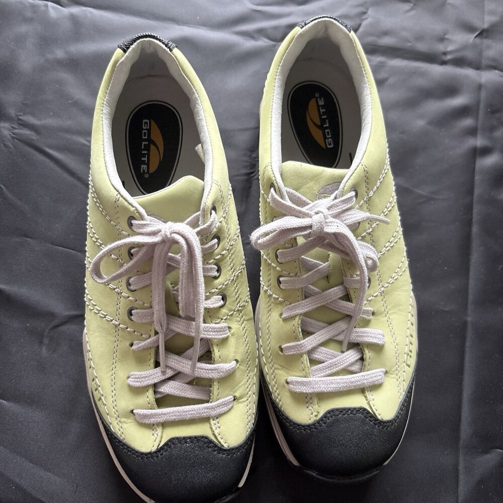GoLite Shoes Womens 8 Lime Lite Athletic Hiking Trail Sneakers Green